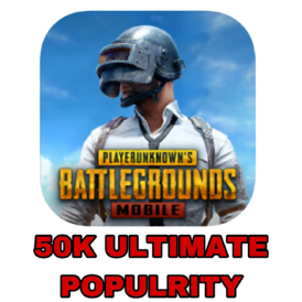 50K POPULARITY ULTIMATE PUBG MOBILE