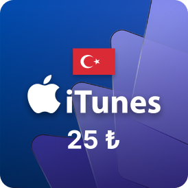 Itunes Gift Card 25 TL Apple Store (Turkey)