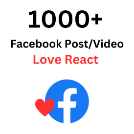 1000+ Facebook Post/Video Love React