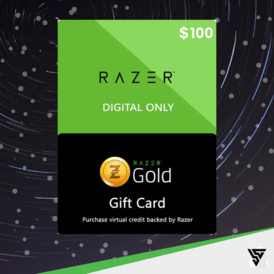 Razer Gold Gift Card 100 USD