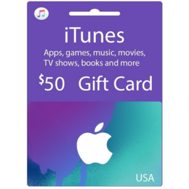 Itunes Gift Card 50 USD (USA Version)