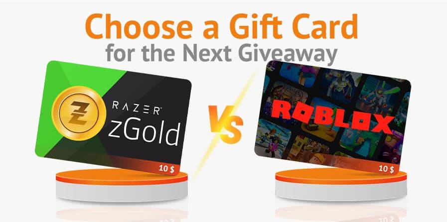 Gift card giveaway