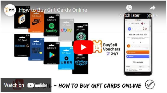 How To Buy Gift Cards Online Simple Video Tutorial