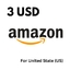 Amazon US 3$ USD Storable Card