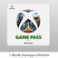 Xbox 1month Gamepass Ultimate