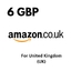 6 GBP UK Ama.zon Gift Card