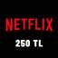 Netflix Gift Card 250₺ TL TRY (Stockable)