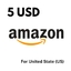 Amazon US 5 USD Storable Card