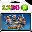 Clash Royale 1200 Gems (LOGIN INFO REQUIRE)