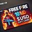 Free Fire 1080 + 108 Diamonds Global