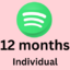 Spotify Premium Individual 12 Month