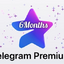 Telegram Premium 6-Month Plan (Via Username)