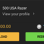 Razer Gold 500$ USA Loaded Account