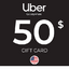 Uber USA gift card 50 USD