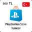 PlayStation PSN 500 TRY (Stock)Turkey✶🇹🇷