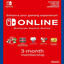 Nintendo Switch Online Membership - 3 Months