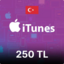 Itunes Gift Card 250 TL Apple Store (Turkey)