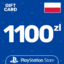 PlayStation Network 1100 PLN (Poland) Stockab