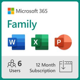 Microsoft 365 Family 6 Users 1 Year