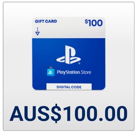 PlayStation eGift card AUS 100 AUD