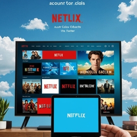 Netflix 6 Month FHD private 1 screen