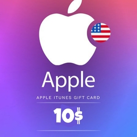 iTunes Gift Card 10$ USD (USA) (Stockable)