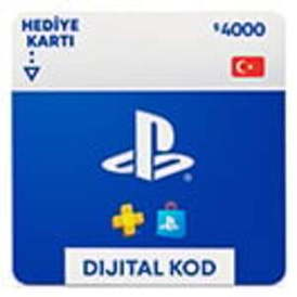 Playstation TR Network Store PSN 4000 TL TRY