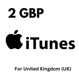 2 GBP UK iTunes Storable Card