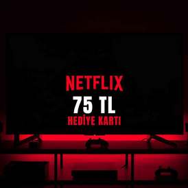 Netflix Gift Card 75 ₺ TL TRY (Stockable) TR