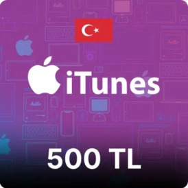 İtunes Gift Card 500 Turkey (TL) Stockable