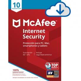 McAfee Internet Security 2024 10 Dev/1 year