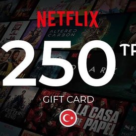 Netflix 250 TL TRY Gift Card Turkey stockable