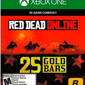 Red Dead Online - 25 Gold Bars Xbox Key TR