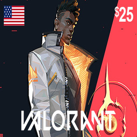 Valorant - Riot 25$ USA -2575vp(Storable)