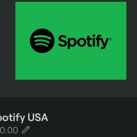 Spotify gift card USA 10 USD