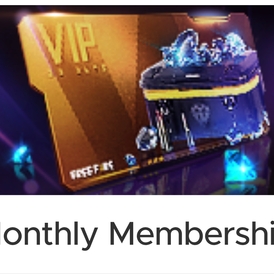 Free fire 💎Monthly Membership voucher