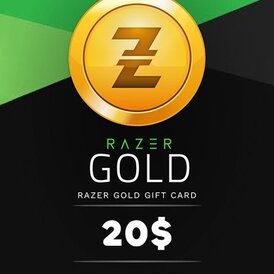 Razer Gold PIN (Global) - 20$ USD Stockable