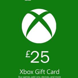 xbox 25$ gift card