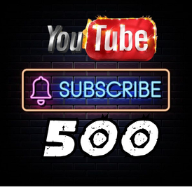 YouTube 500 Subscribers