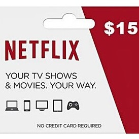 Netflix Gift Card 15 USD