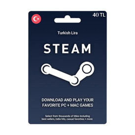 Steam Gift Card 40 TL (Turkey)