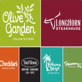 Darden Restaurants 10$ gift card