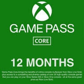 Xbox Core Game Pass 12 Month / 1 Year (India)