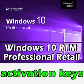 Windows 10 RTM Professional Retail