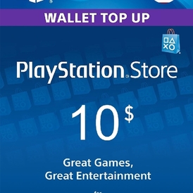 PLAYSTATION CARD 10 USD - USA