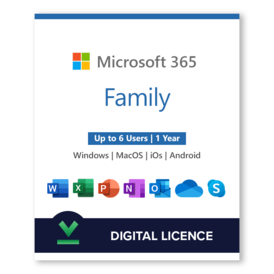 Microsoft 365 Family 6 Users 1 Year