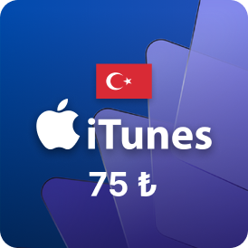 Apple Itunes Gift Card 75 TL (TRY) Stockable