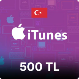 Itunes Gift Card 500 TL Apple Store (Turkey)