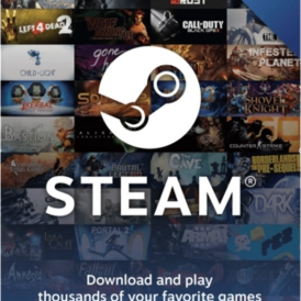 Steam Wallet Gift Card EUR 10 (EU)