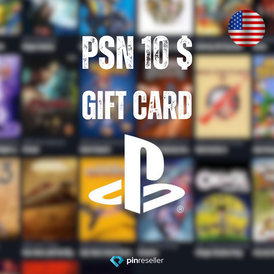 PlayStation Network PSN 10 USD (Stockable)